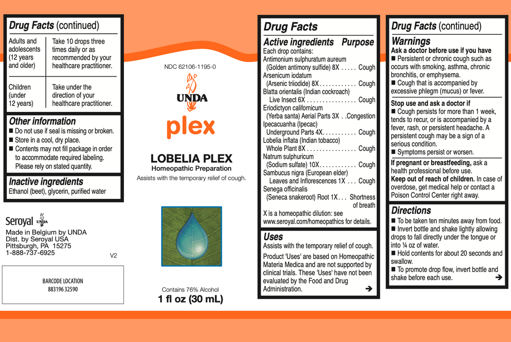 Lobelia Plex (30 ml)-Vitamins & Supplements-UNDA-Pine Street Clinic