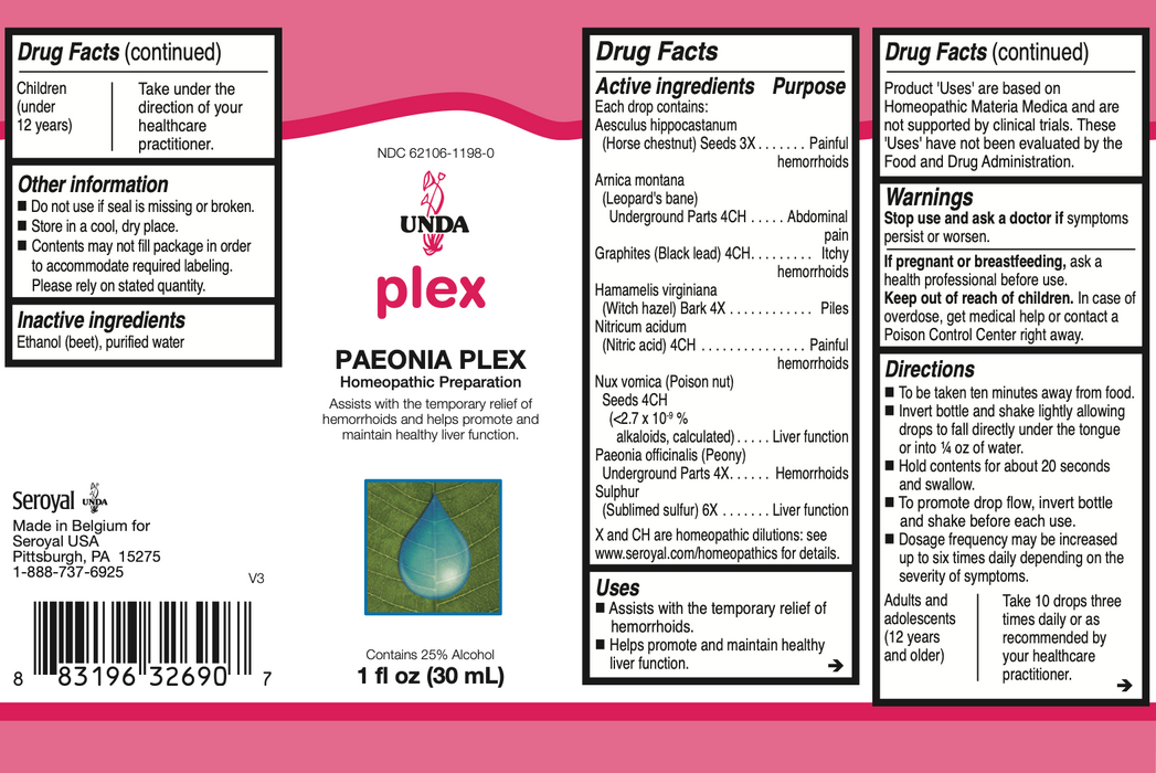 Paeonia Plex (30 ml)-Vitamins & Supplements-UNDA-Pine Street Clinic
