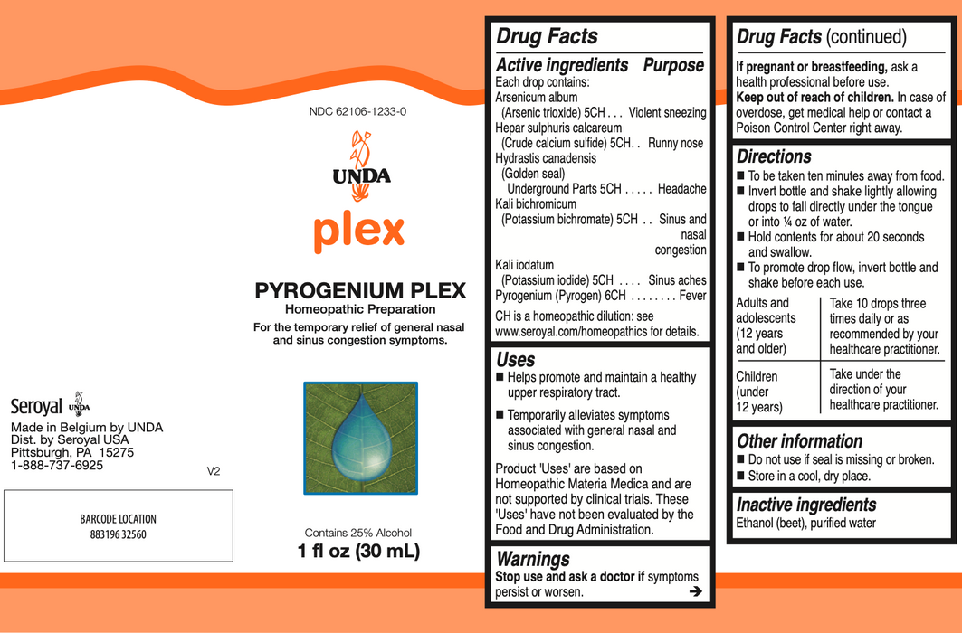 Pyrogenium Plex (30 ml)-Vitamins & Supplements-UNDA-Pine Street Clinic