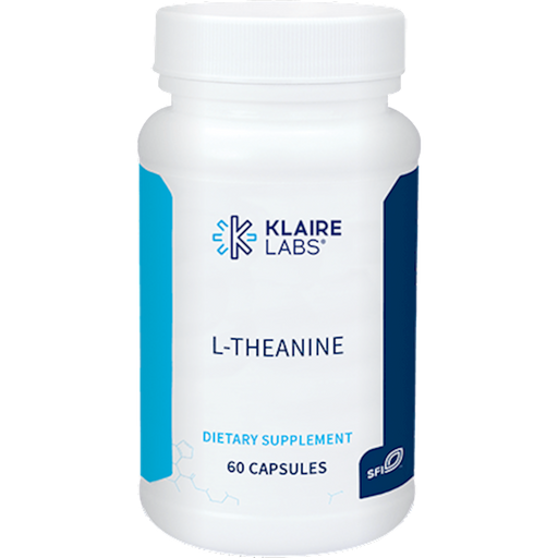 L-Theanine (60 Capsules)-Klaire Labs - SFI Health-Pine Street Clinic