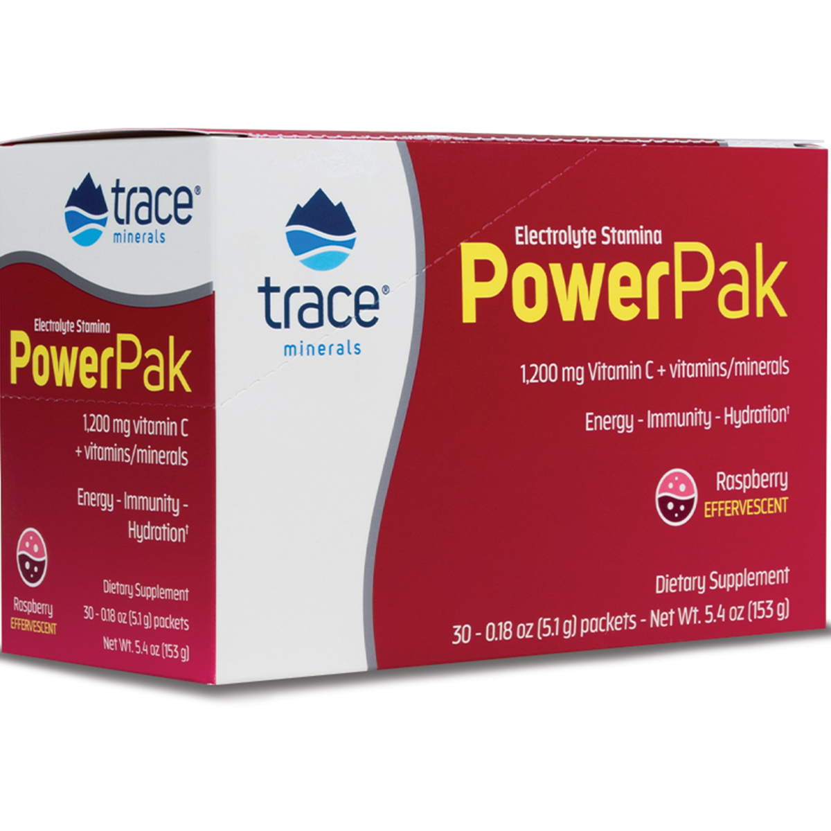 Trace Minerals - Power Pak - Raspberry - 30 Packets — Pine Street Clinic