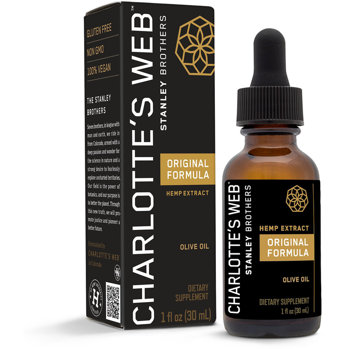 Full-Spectrum Extract (Olive Oil) (50 mg)-Vitamins & Supplements-Charlotte's Web-30 ml (1 fluid ounce)-Pine Street Clinic