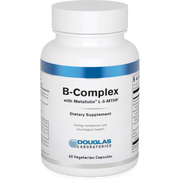 B-Complex with Metafolin and L-5-MTHF (60 Capsules)