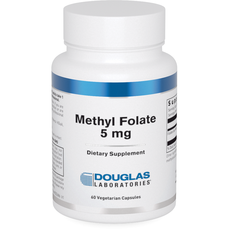 Methyl Folate (5 mg) 5-MTHF (60 Capsules)