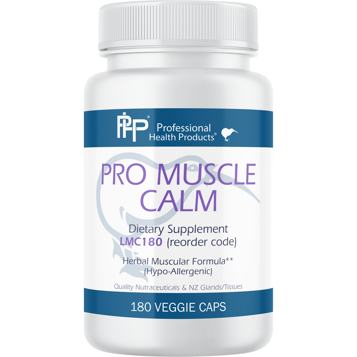 Professional Health Products Pro Muscle Calm 180 Capsules — Pine