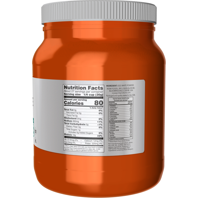 Eggwhite Protein (1.2 Pounds)