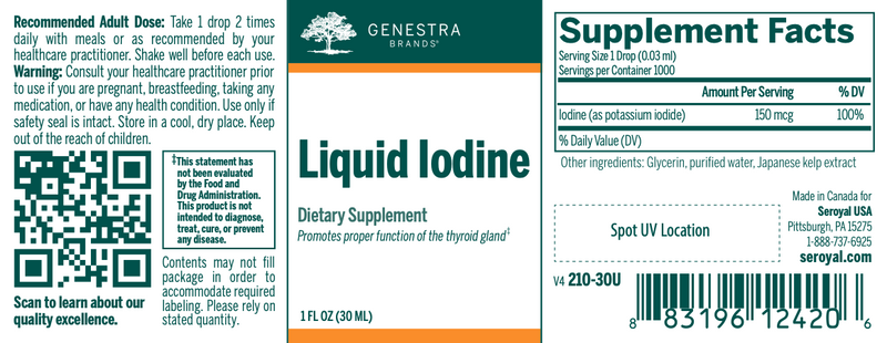 Liquid Iodine (30 ml)