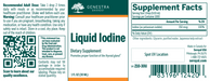 Liquid Iodine (30 ml)-Vitamins & Supplements-Genestra-Pine Street Clinic