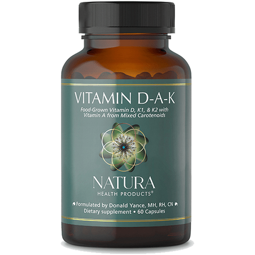 Vitamin D-A-K (60 Capsules)-Vitamins & Supplements-Natura Health Products-Pine Street Clinic