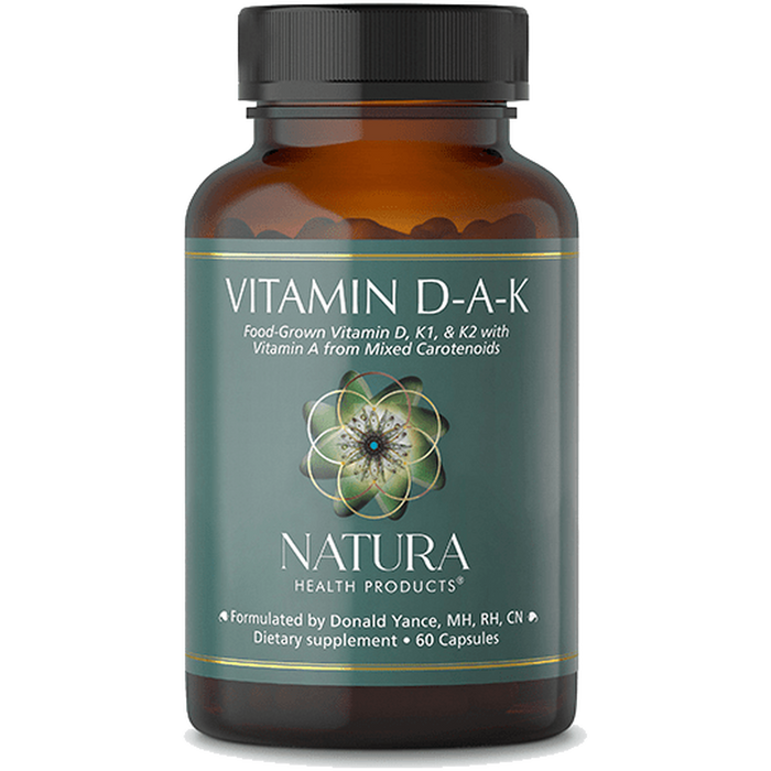Vitamin D-A-K (60 Capsules)-Vitamins & Supplements-Natura Health Products-Pine Street Clinic