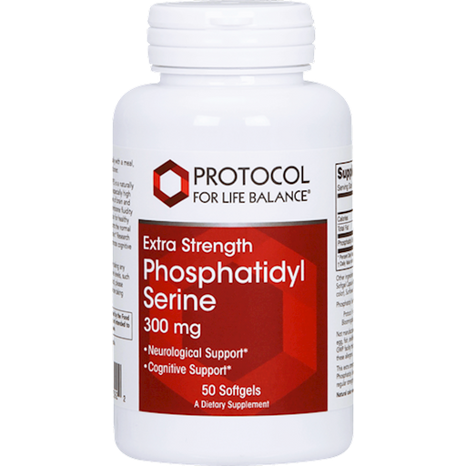 Phosphatidyl Serine (300 mg) (50 Softgels)-Vitamins & Supplements-Protocol For Life Balance-Pine Street Clinic