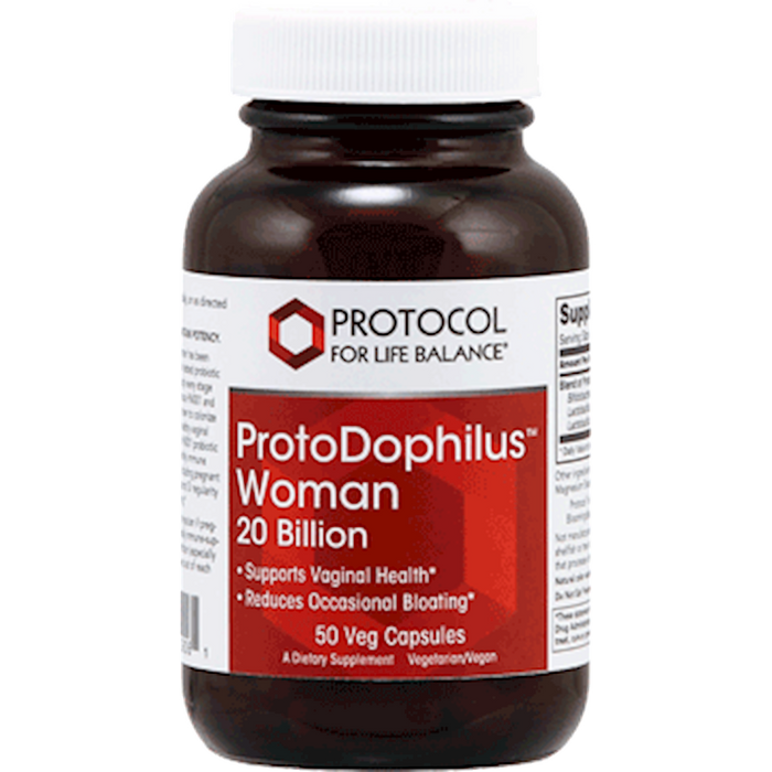Protodophilus Woman (50 Capsules)-Vitamins & Supplements-Protocol For Life Balance-Pine Street Clinic