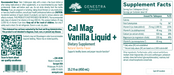 Cal Mag Vanilla Liquid + (450 ml)-Vitamins & Supplements-Genestra-Pine Street Clinic