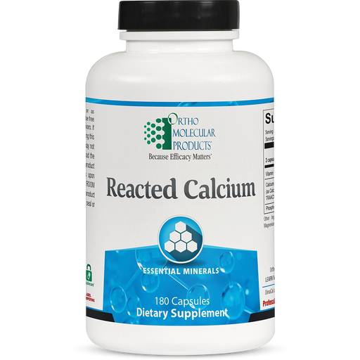 Reacted Calcium (180 Capsules)-Vitamins & Supplements-Ortho Molecular Products-Pine Street Clinic