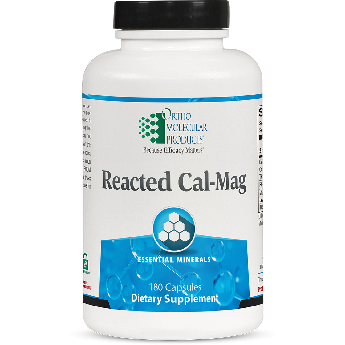 Ortho Molecular Products - Reacted Cal-Mag - 180 Capsules — Pine Street ...