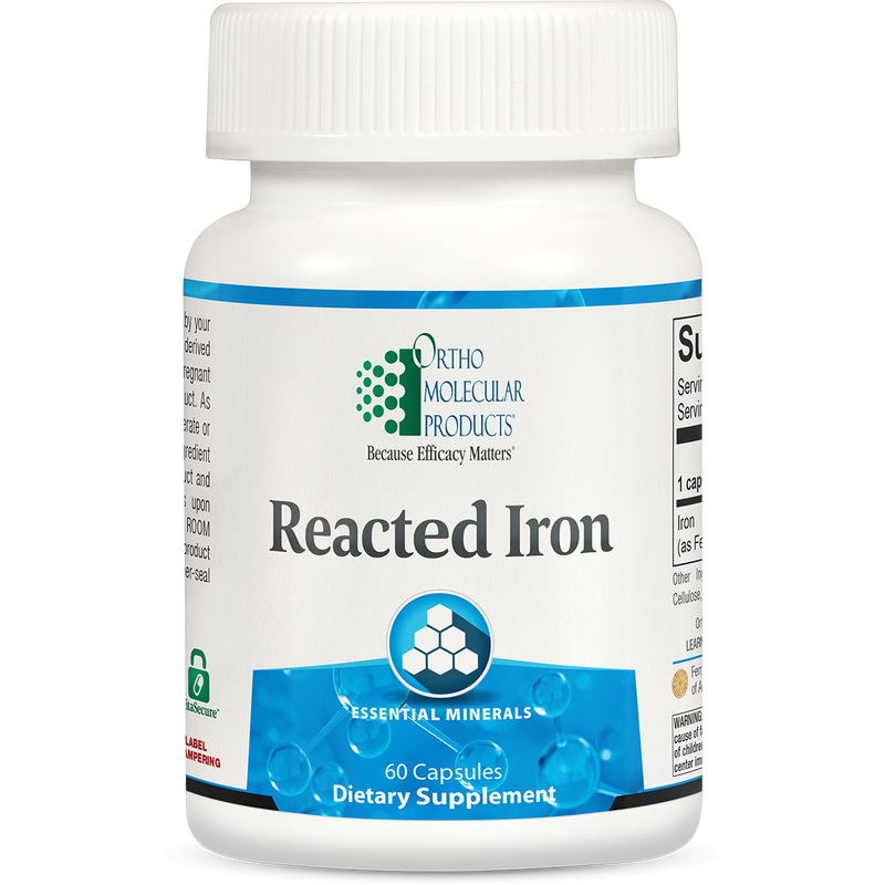 Reacted Iron (60 Capsules)
