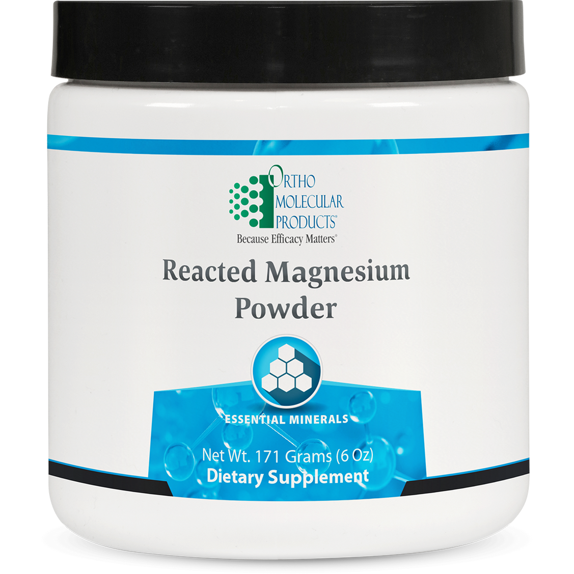 Ortho Molecular Products Reacted Magnesium Powder 171 Grams — Pine