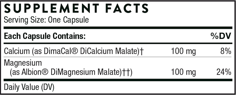 Calcium-Magnesium Malate (240 Capsules)