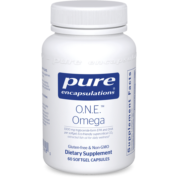 O.N.E. Omega-Vitamins & Supplements-Pure Encapsulations-30 Softgels-Pine Street Clinic