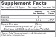 Aloe Vera Gels (100 Softgels)
