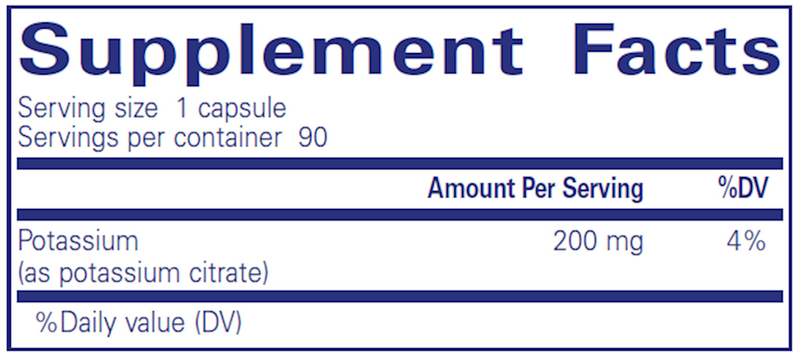 Potassium (citrate)