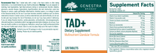 TAD+-Vitamins & Supplements-Genestra-60 Tablets-Pine Street Clinic