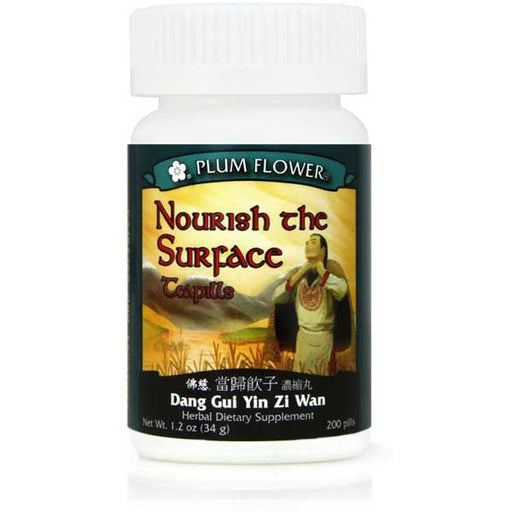 Nourish the Surface Teapills (Dang Gui Yin Zi Wan) (200 Pills)-Chinese Formulas-Plum Flower-Pine Street Clinic