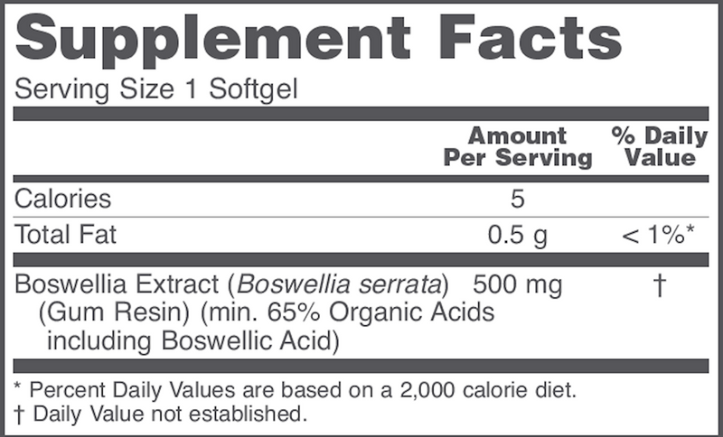 Boswellia Extract (500 mg) (90 Softgels)
