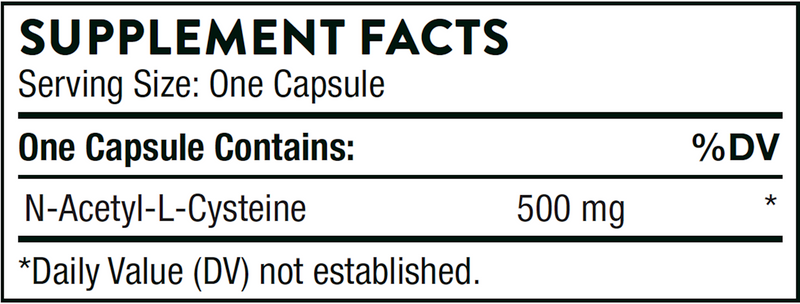 N-acetylcysteine (NAC)