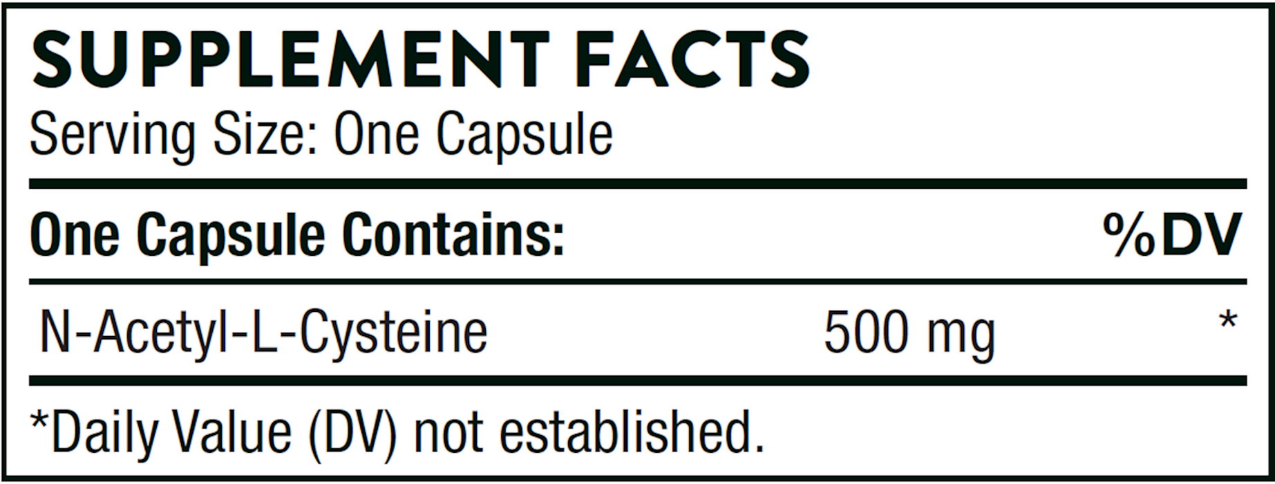 N-acetylcysteine (NAC) (90 Capsules)-Vitamins & Supplements-Thorne-Pine Street Clinic