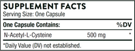 N-acetylcysteine (NAC) (90 Capsules)-Thorne-Pine Street Clinic