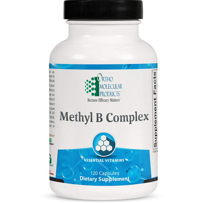 Methyl B Complex-Vitamins & Supplements-Ortho Molecular Products-120 Capsules-Pine Street Clinic