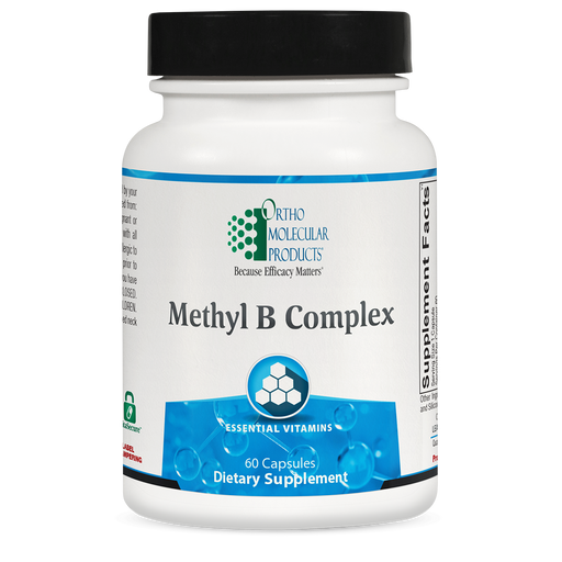 Methyl B Complex-Vitamins & Supplements-Ortho Molecular Products-60 Capsules-Pine Street Clinic