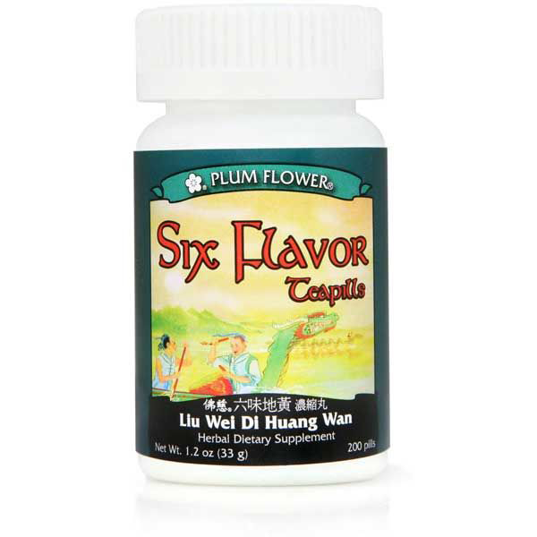 Six Flavor Teapills (Liu Wei Di Huang Wan)