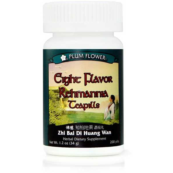 Eight Flavor Rehmannia Teapills (Zhi Bai Di Huang Wan)-Plum Flower-Pine Street Clinic
