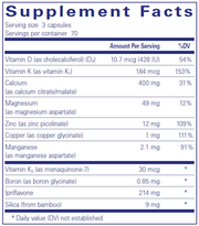 +CAL+ with Ipriflavone
