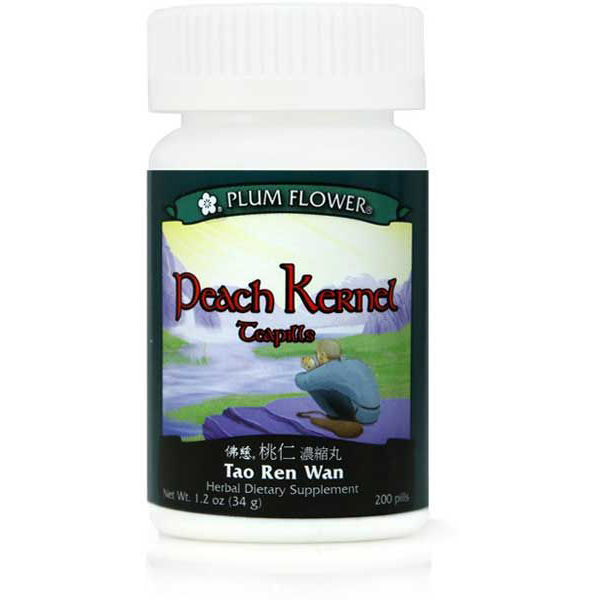 Peach Kernel Teapills (Tao Ren Wan) (200 Pills)