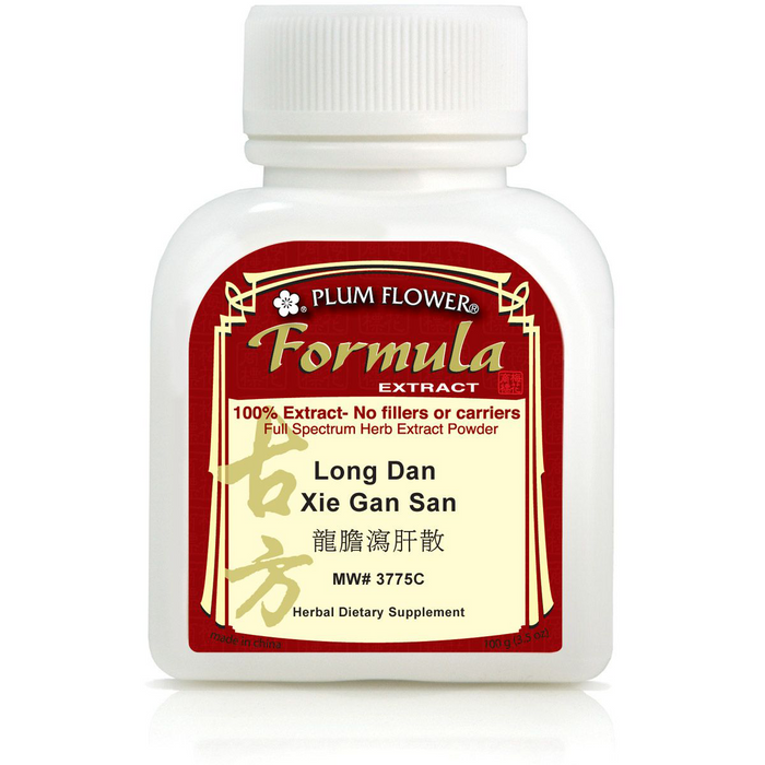Long Dan Xie Gan San (Extract Powder) (100 g Powder)-Chinese Formulas-Plum Flower-Pine Street Clinic