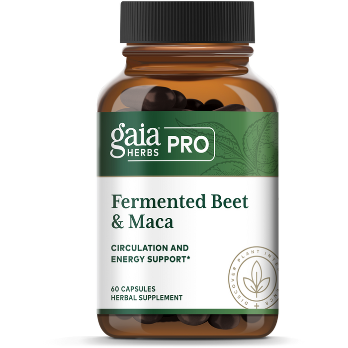 Fermented Beet and Maca (50 Capsules)-Vitamins & Supplements-Gaia PRO-Pine Street Clinic