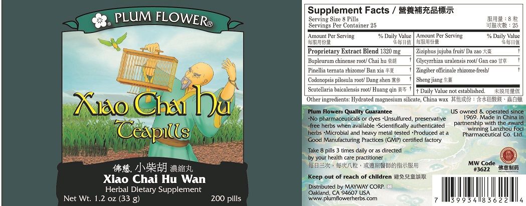 Xiao Chai Hu Teapills (200 Teapills)-Plum Flower-Pine Street Clinic