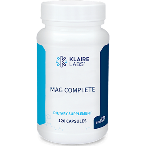 Mag Complete (120 Capsules)-Klaire Labs - SFI Health-Pine Street Clinic