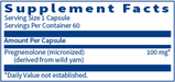 Pregnenolone (60 Capsules)