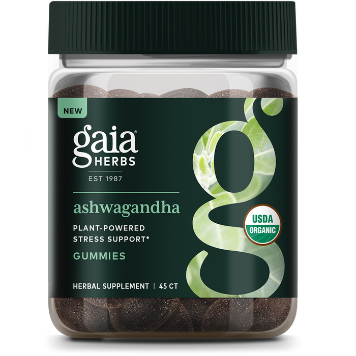 Ashwagandha Gummies-Vitamins & Supplements-Gaia PRO-45 Gummies-Pine Street Clinic