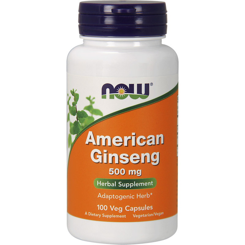American Ginseng (500 mg) (100 Capsules)