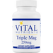 Triple Mag (250mg) (90 Capsules)-Vitamins & Supplements-Vital Nutrients-Pine Street Clinic