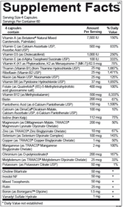 Alpha Base Capsules Without Iron