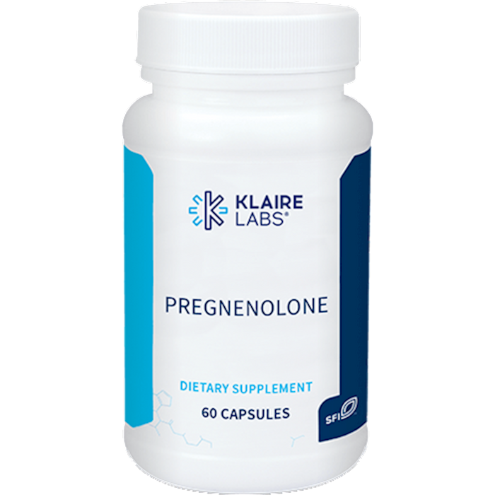Pregnenolone (60 Capsules)-Vitamins & Supplements-Klaire Labs - SFI Health-Pine Street Clinic