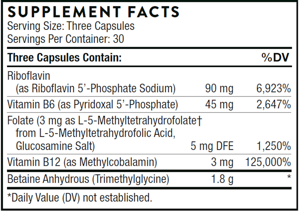 Methyl-Guard Plus (90 Capsules)-Vitamins & Supplements-Thorne-Pine Street Clinic