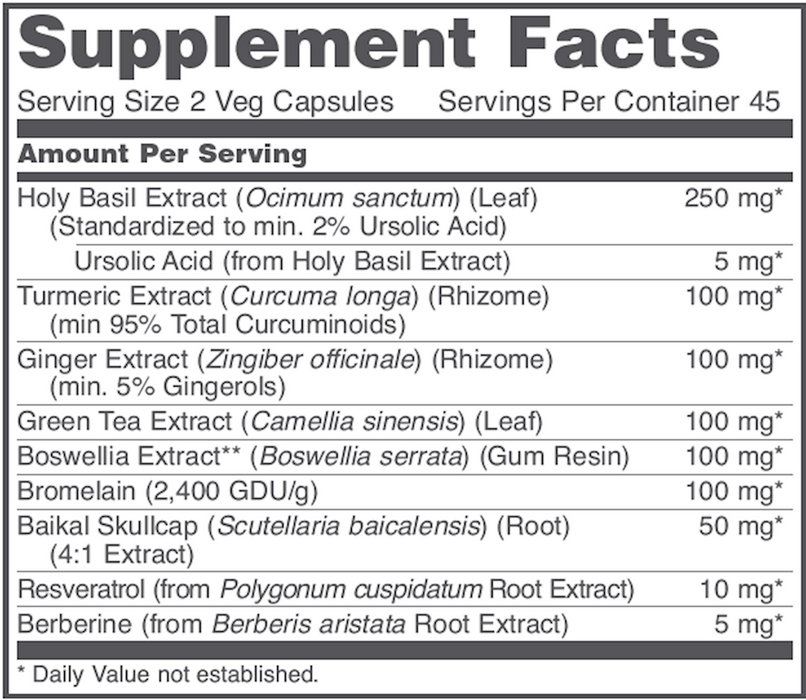 D-Flame (90 Capsules)-Vitamins & Supplements-Protocol For Life Balance-Pine Street Clinic