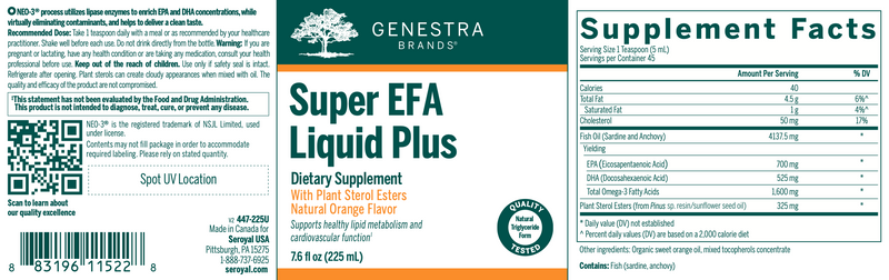 Super EFA Liquid Plus (225 ml)